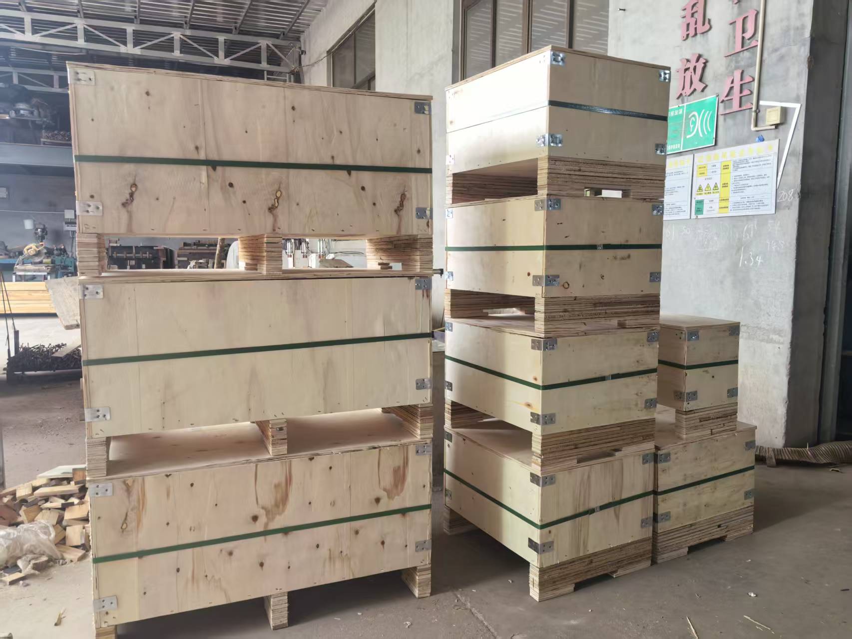 牡丹江市免熏蒸木箱出口木托盘 - 方案